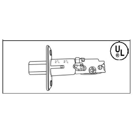 Cal-Royal ULDB-8 UL-Listed Adjustable Deadbolt Latch