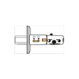 Cal-Royal ULJHILADJ UL Listed Adjustable Deadbolt Latch SQ300 Series