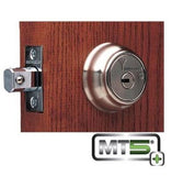Mul-t-lock MT5+ Hercular® Double Cylinder Captive Key Deadbolt w/ Decorative Rosette (Outside Only)