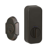 EMPowered Deadbolts - Empowered #8 Single Cylinder Deadbolt Connected by August in Oil Rubbed Bronze - Emtek Hardware