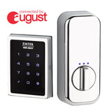 EMPowered Deadbolts - Touchscreen Keypad Smart Deadbolt Connected by August - Emtek Hardware