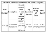 In Active Shootbolt Hoppe Top Extension 8778795