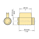 MUL-T-LOCK MT5+ Cylinder for SCHLAGE-ARROW Knob & Lever