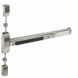Sargent 8710-G-84-US32D 48" Surface Vertical Rod Exit Device, Exit Only, 84" Door Height, US32D/630 Satin Stainless Steel Finish, Handed