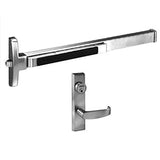 Sargent 12-8504-G-ETL-US10B 48" Length, (12) Fire Rated Narrow Stile Storeroom Function, Lever Rim Exit Device Bar, ETL Trim, Key Retracts Latch Bolt, US10B/613 Oil Rubbed Bronze Finish