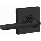 Schlage Latitude Privacy Door Lever Set with Collins Trim