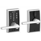 Schlage Century Touch Entry Leverset with Latitude Lever
