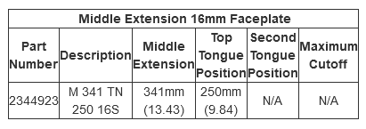 Manual Tongue - Shootbolt Hoppe Middle Extension 2344923